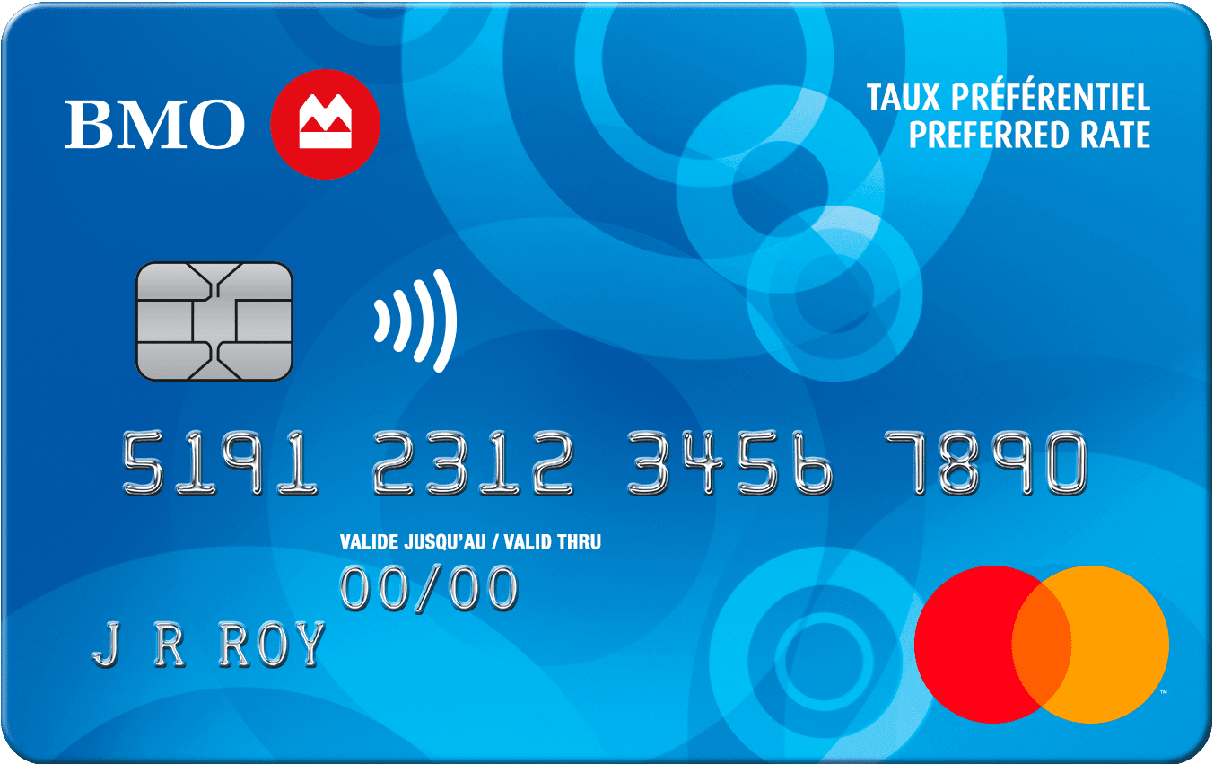 Mastercard BMO à taux préférentiel