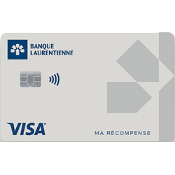 Carte de crédit Ma Récompense Banque Laurentienne