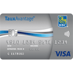 Carte de crédit RBC TauxAvantage